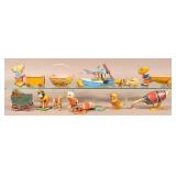 Lot of Tin Lithograph Wind-up Toys.