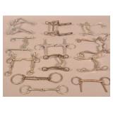 12 Various Vintage Horse Bits.