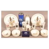 Lot of Vintage Hopalong Cassidy Glass and China.