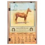 1917 Advertising Calendar.