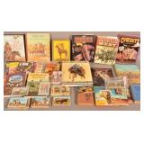 Vintage Cowboy/Indian Related Books & Ephemera.