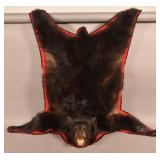 Taxidermy Trophy Black Bear Rug Mount.