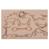 12 Various Vintage Horse Bits.