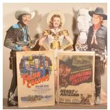 Two Movie Posters Starring Hopalong Cassidy.