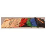 Eight Pairs of Leather/Buckskin Chaps.