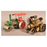 Two Wilesco Steam Toys.