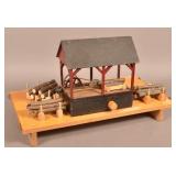 Vintage Home-Made Sawmill Steam Accessory.