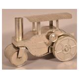 Lindstrom Pressed Steel Wind-Up Steam Roller.