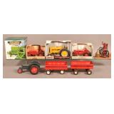 Group of Ertl Tractors and Steam Engines.