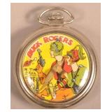 Vintage Buck Rogers Revival Pocket Watch.