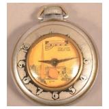 Ingraham New York Worlds Fair Pocket Watch.