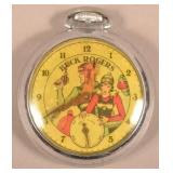1935 Buck Rogers Character Pocket Watch.