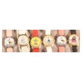 6 Cinderella and Ballerina Character Wrist Watches