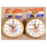 Two Arnex Presidential Memmorial Pocket Watches.