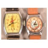 Two Vintage Dale Evans Character Wrist Watches.