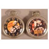Gene Autry & Roy Rogers Cowboy Pocket Watches