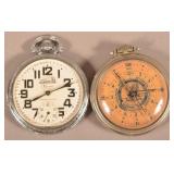 Two Vintage Transportation Themed Watches.