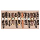 12 Various Sports Team Related Wrist Watches.