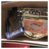 Large Lot of Hubcaps, Brake Parts, Ford Trim