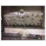 (2) Edelbrock Aluminum Flat Heads