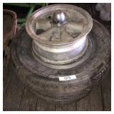 (2) 15" Aluminum Wheels and Tires