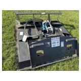 New Rut Mfg. 5 Ft. Skid Steer Brush Cutter
