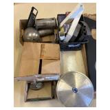 Hubcaps, Fuel Cans, Diecast Cars