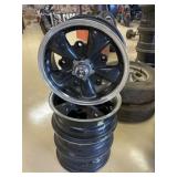 (4) 15 " Steel Wheels