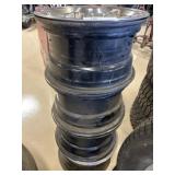 (4) 15 " GM Steel Wheels
