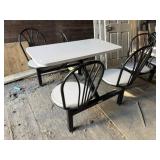 Swivel Seat Cafe Table