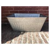 Galvanized Basin