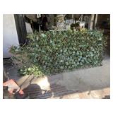 (2) Artificial Foliage Covered Adjustable Panels