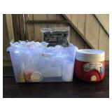 2 Gallon Beverage Cooler with Bar Supplies