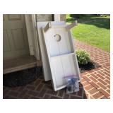 (2) Crafted Corn Hole Boards