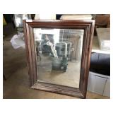 Beveled Framed Mirror