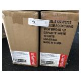 (24) 3-Ring Binders