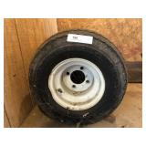 (4) Pneumatic Wheels with Tires