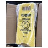 (6) Stand-Up Safety Signs