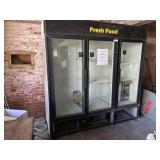 3 Door Beverage Cooler