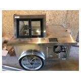 Refrigerated ice Cream Vending Cart