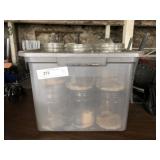 Canning Jars With Candles