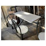 Swivel Seat Cafe Table