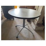 Laminate Top Circular Table