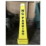 (3) Plastic NO PARKING Signs