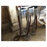 (4) Stanchions