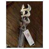 (4) Adjustable Wrenches