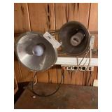 (2) Clamp-On Work Lights