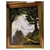 C.Deatrick Oil On Board