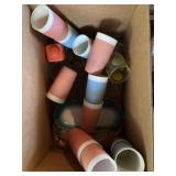 Plastic Tumblers, Plate Holders, Radio