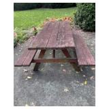 Redwood Picnic Table